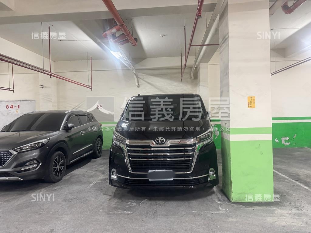 Ｂ１平面大車位房屋室內格局與周邊環境