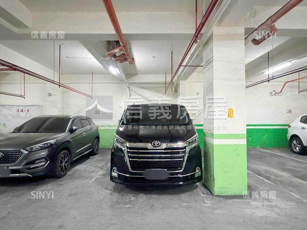 Ｂ１平面大車位房屋室內格局與周邊環境