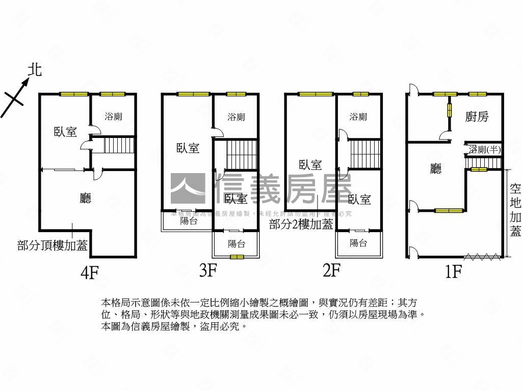 鳳翔前巷後路車庫透天房屋室內格局與周邊環境