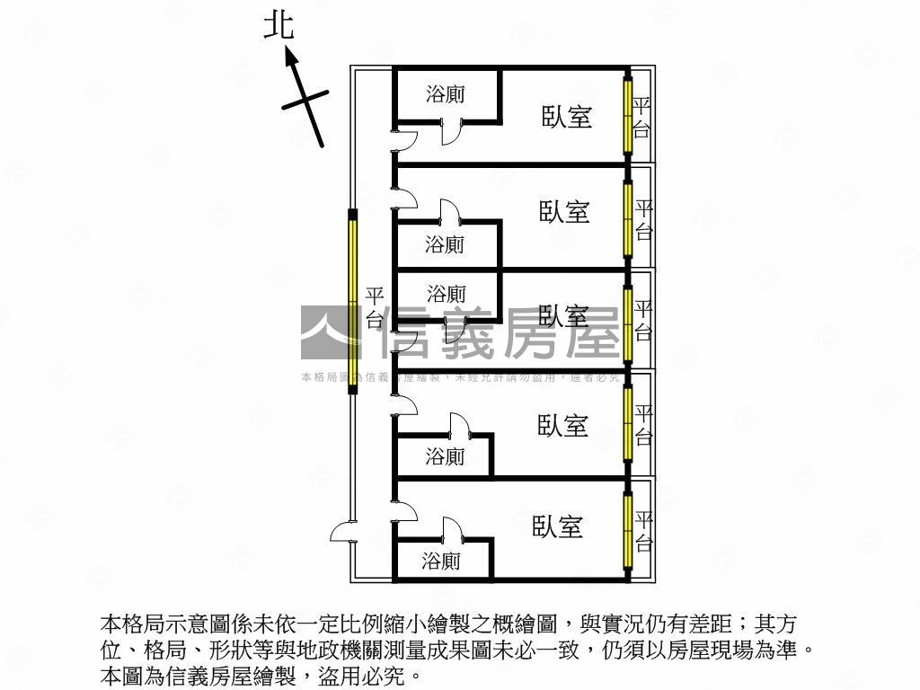 東海新興路五套房屋室內格局與周邊環境