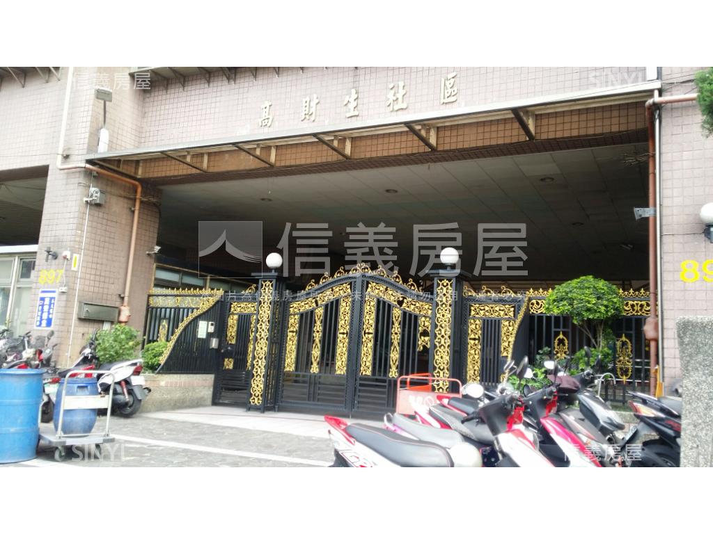 捷運高財生景觀宅房屋室內格局與周邊環境