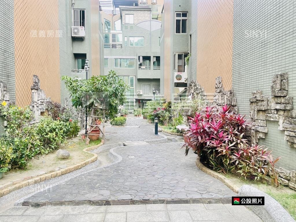 市中心尊龍朝南車墅房屋室內格局與周邊環境