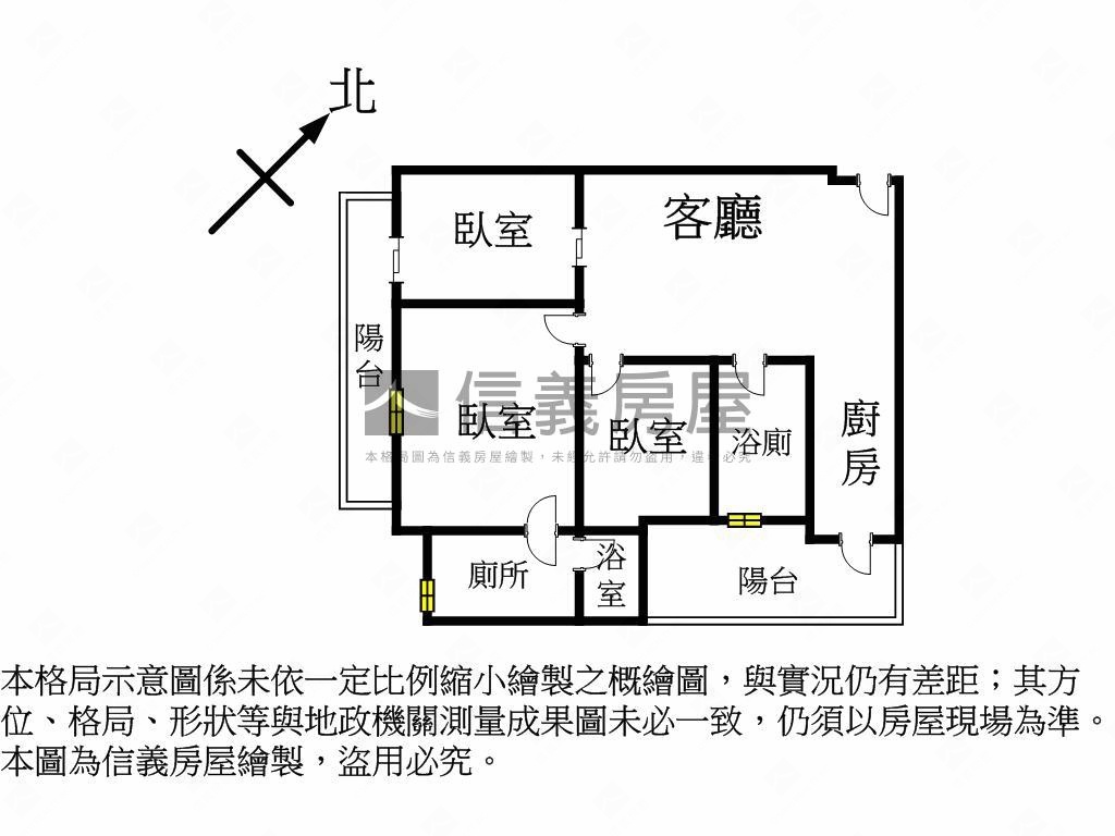 【國城ＭＲＴ】３房平車房屋室內格局與周邊環境