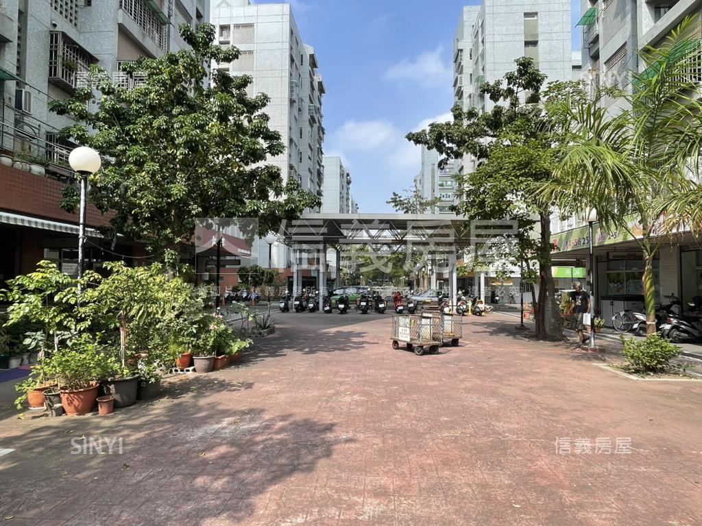 大林國宅美三房平面車位房屋室內格局與周邊環境