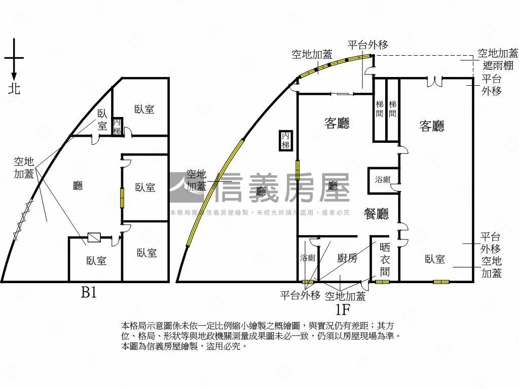 大慶大空間面寬一樓房屋室內格局與周邊環境