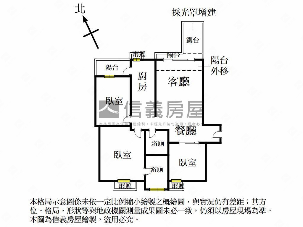 當代ＳＭＩＬＥ三房平車房屋室內格局與周邊環境