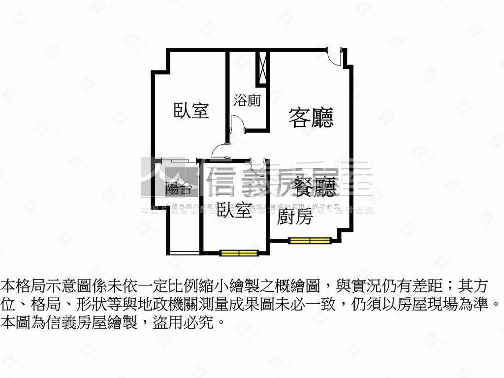 店長推薦長虹天韻兩房誠售房屋室內格局與周邊環境
