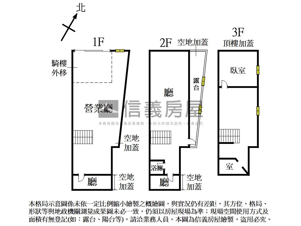 ㊣【中國醫】透天店面房屋室內格局與周邊環境