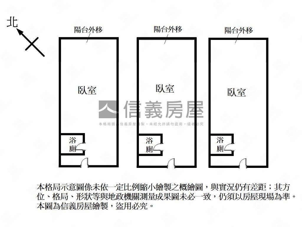 至善街華廈３套房房屋室內格局與周邊環境