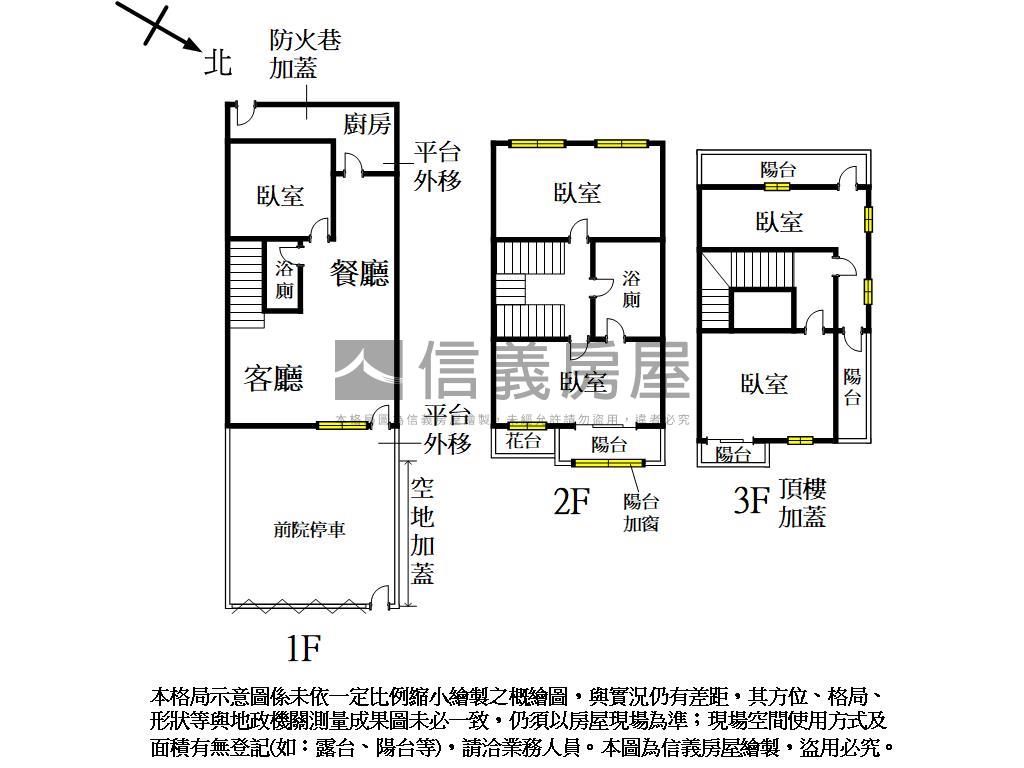 福科路面寬透天房屋室內格局與周邊環境