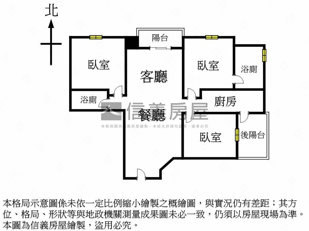心中的日月綠意三房車位房屋室內格局與周邊環境