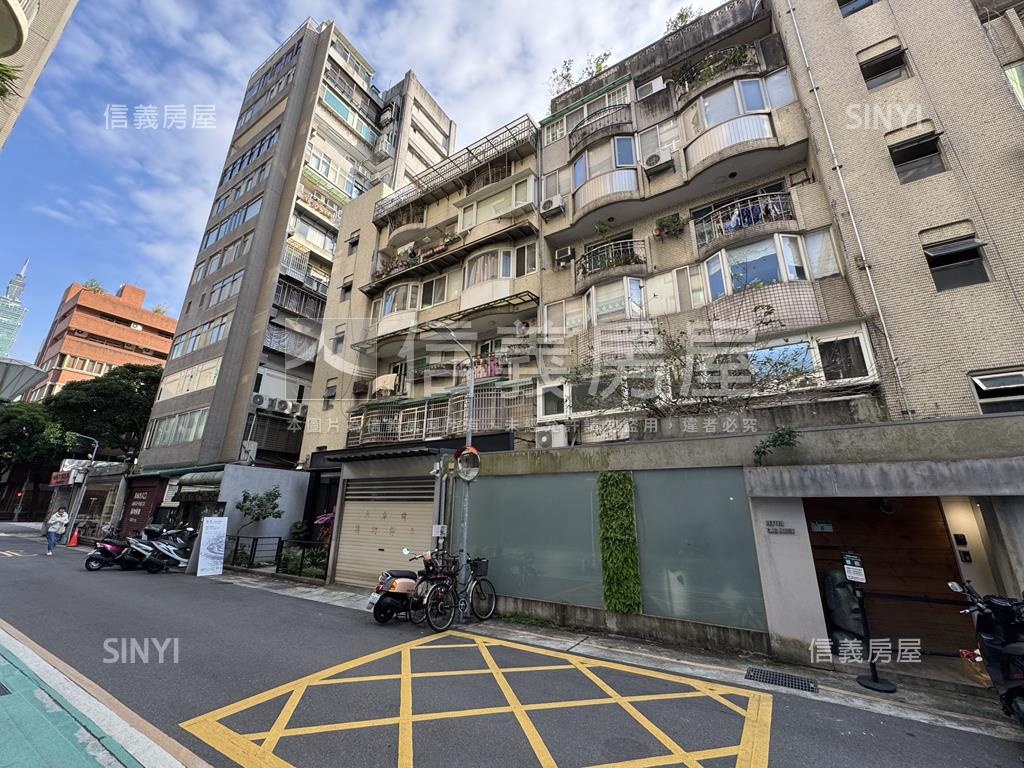 信義安和靜巷黃金店面房屋室內格局與周邊環境