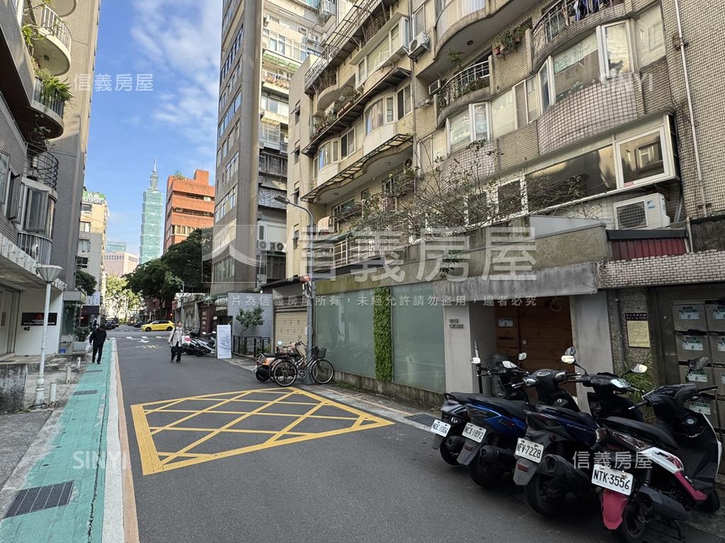 信義安和靜巷黃金店面房屋室內格局與周邊環境