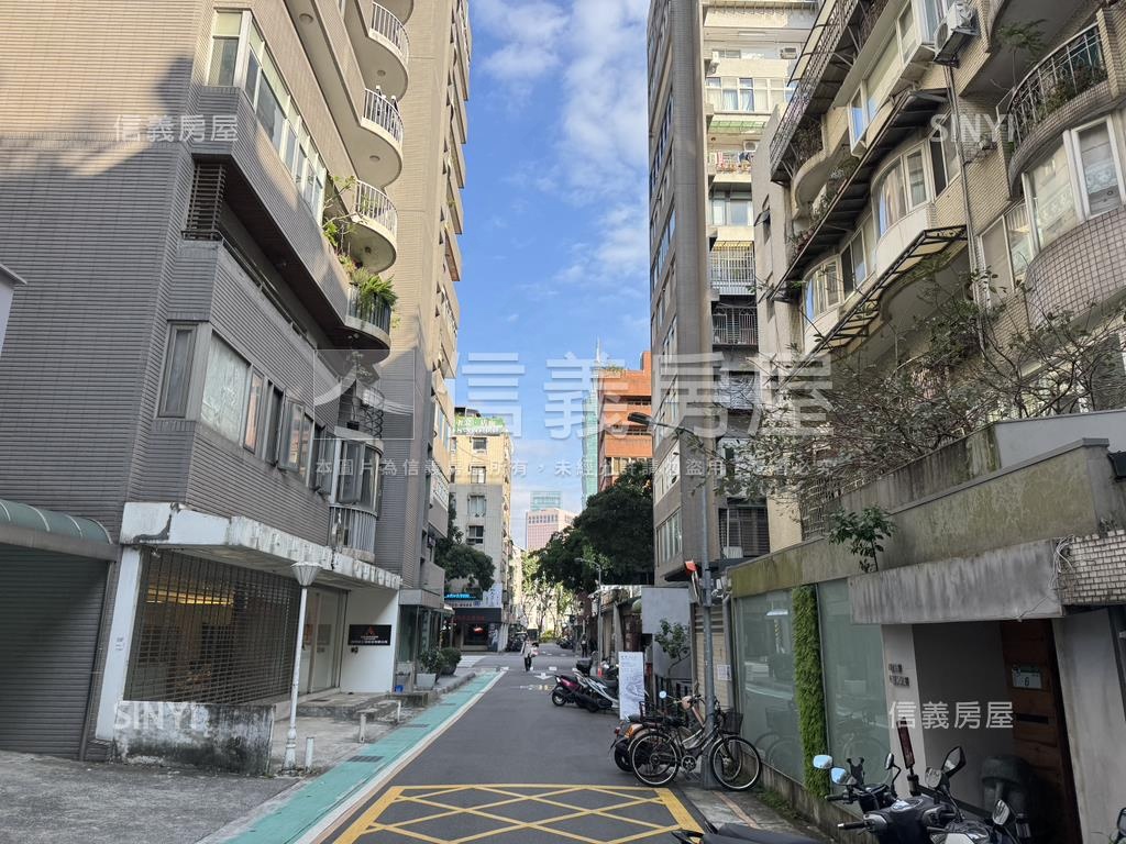 信義安和靜巷黃金店面房屋室內格局與周邊環境