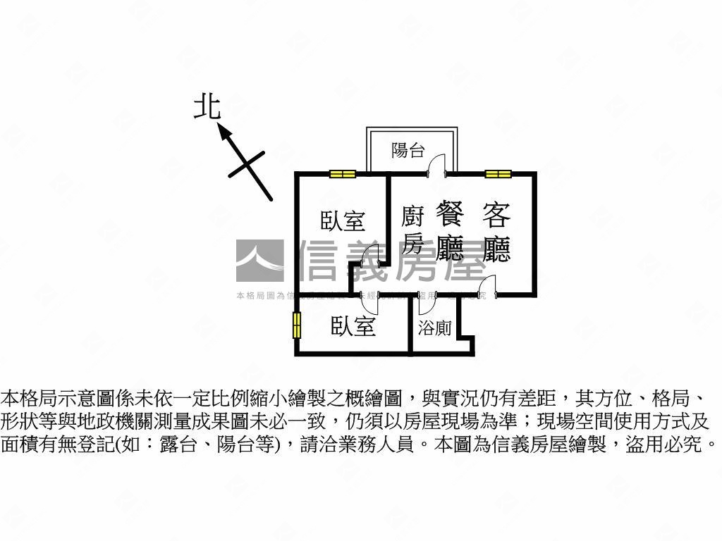 常殷一域新落成兩房車房屋室內格局與周邊環境