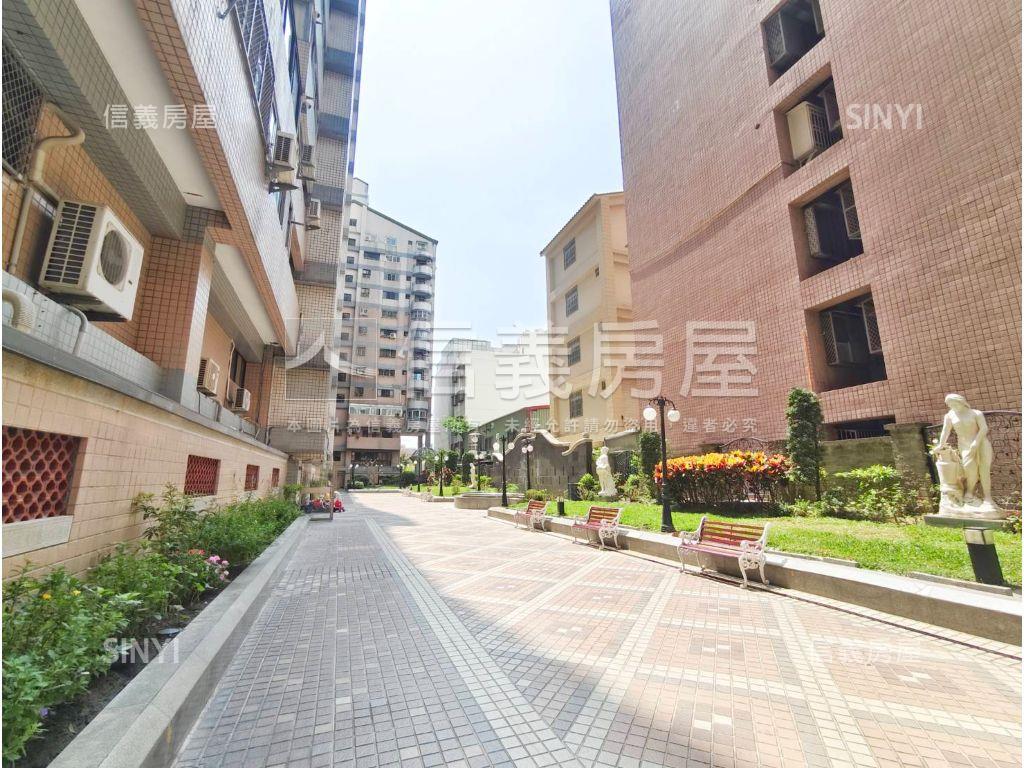 建工商圈面公園四房平車房屋室內格局與周邊環境