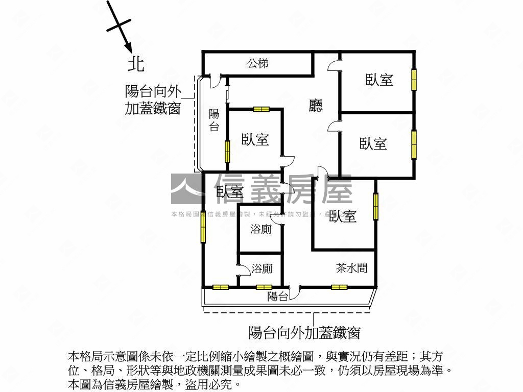 明湖置產五房房屋室內格局與周邊環境