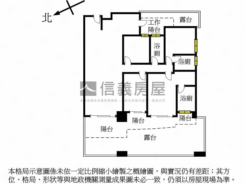 國雄文心森林露台戶房屋室內格局與周邊環境