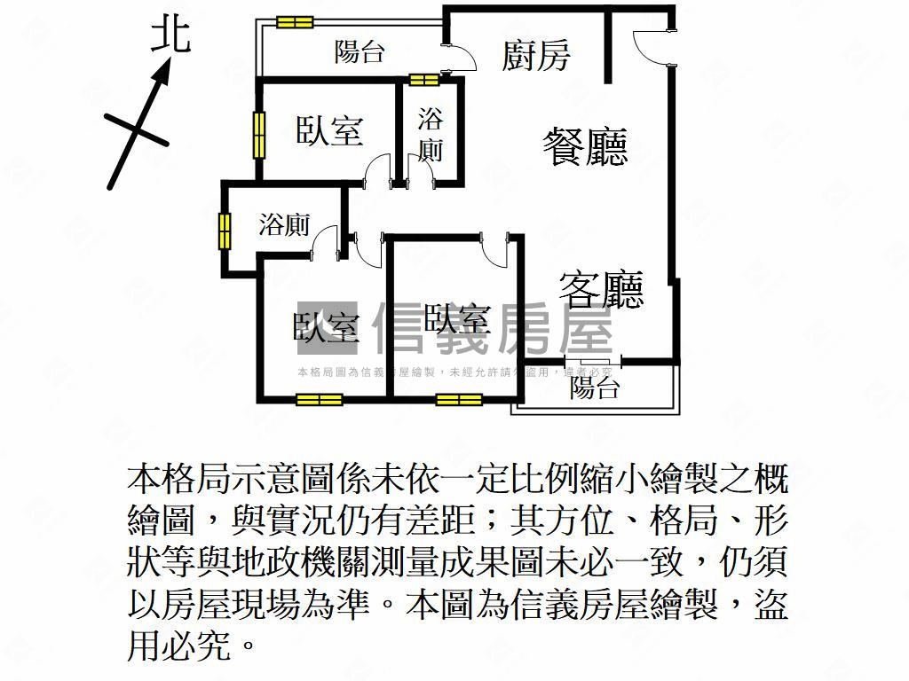合雄璞御經典三房車位房屋室內格局與周邊環境