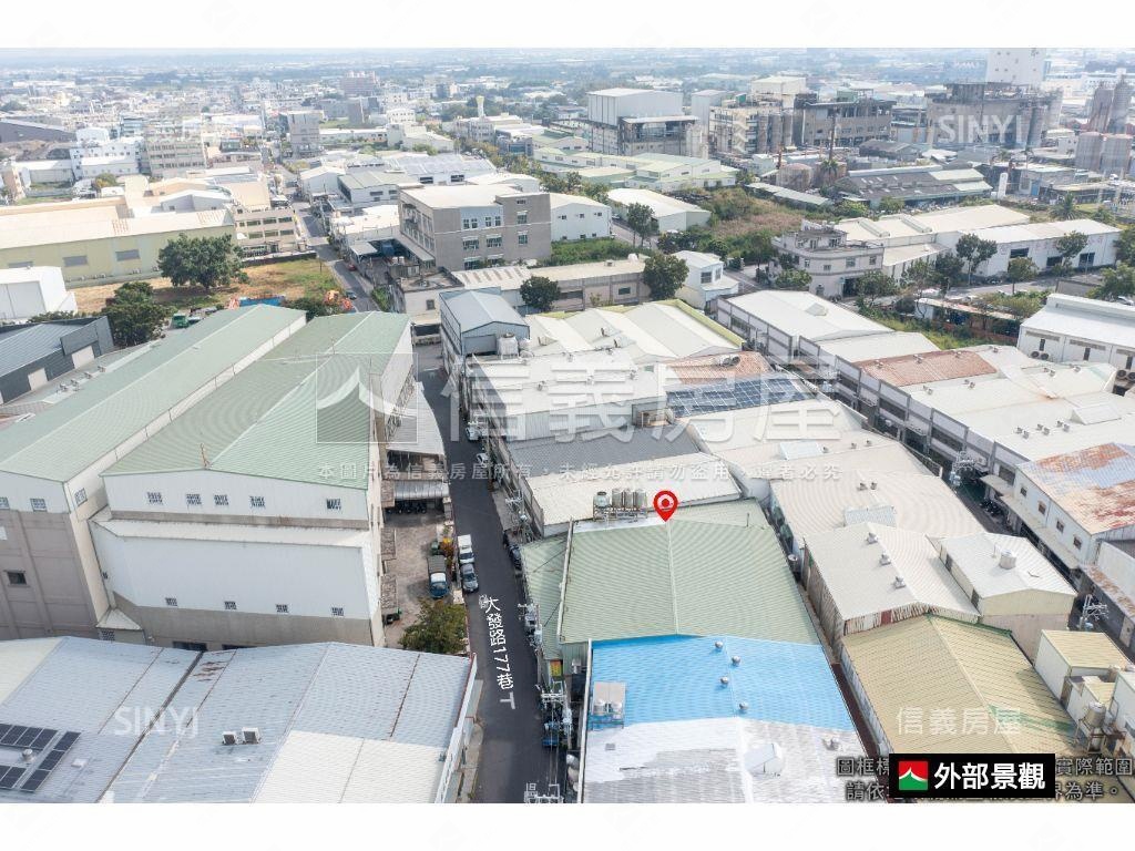 仁德甲工鋼構廠房Ａ房屋室內格局與周邊環境