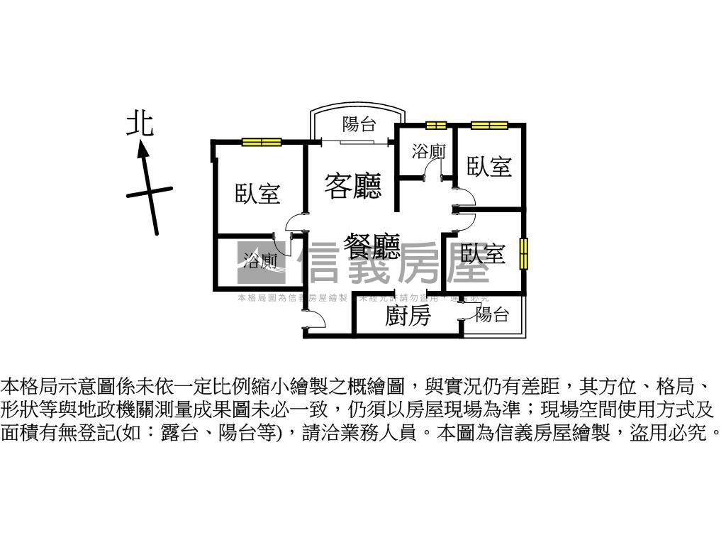 鼎藏大硯三房溫馨首購宅房屋室內格局與周邊環境