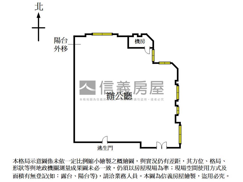 正崇德路約９０坪黃金商辦房屋室內格局與周邊環境