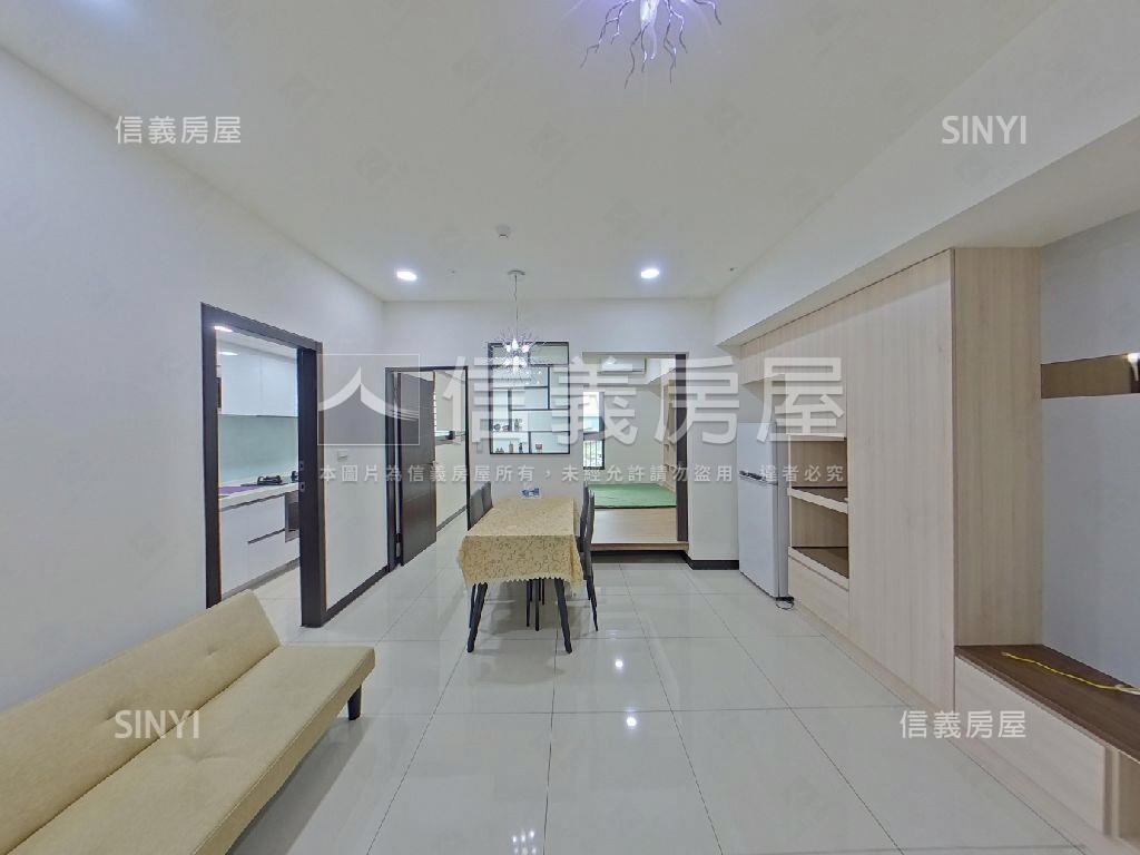 碧波白高樓河岸美景房屋室內格局與周邊環境