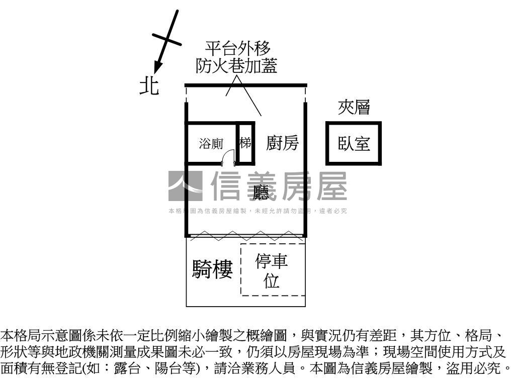木新路金店面房屋室內格局與周邊環境