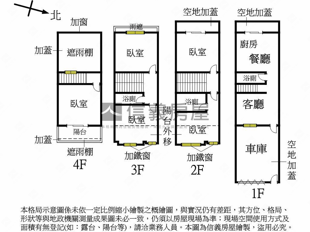 清豐里屋況好車墅透天房屋室內格局與周邊環境