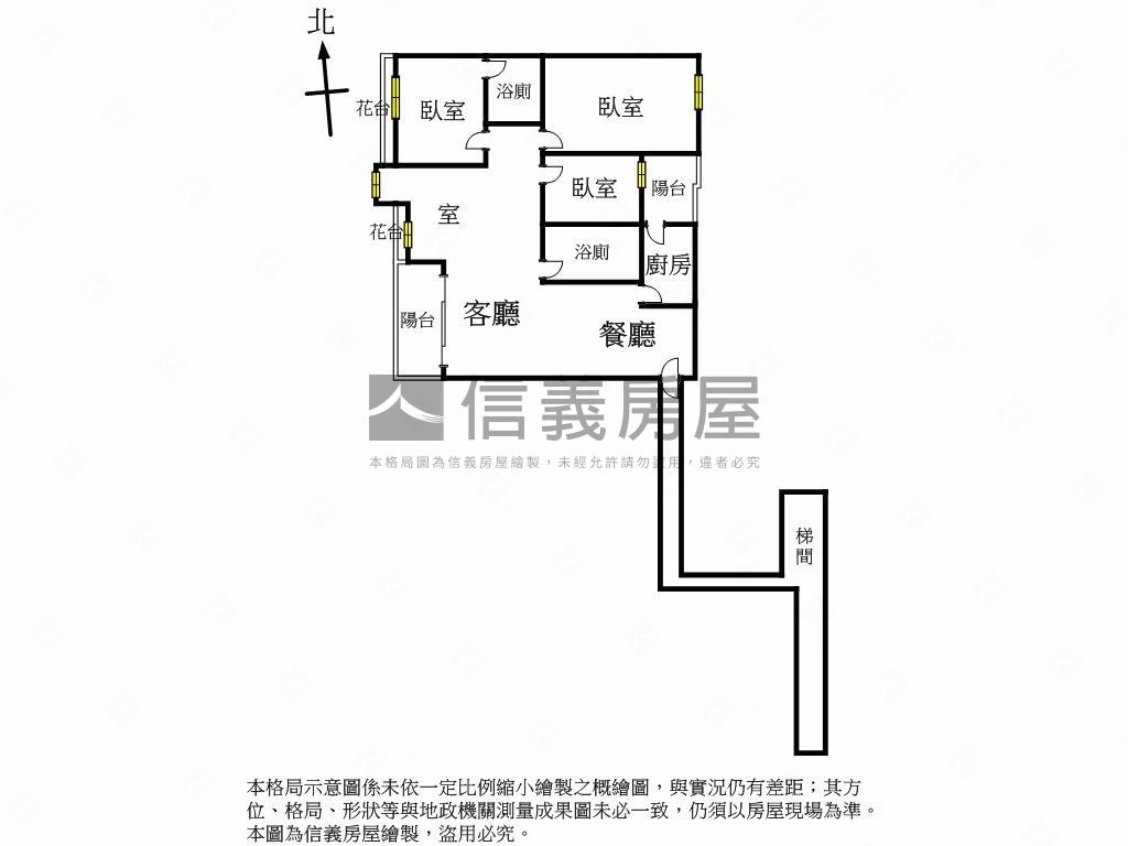 美！東方山河３＋１車位房屋室內格局與周邊環境