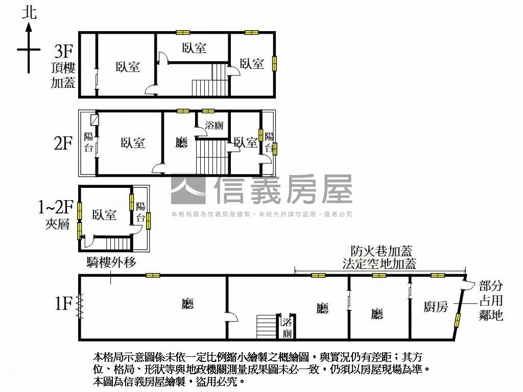 誠售！松竹興安大地坪透店房屋室內格局與周邊環境