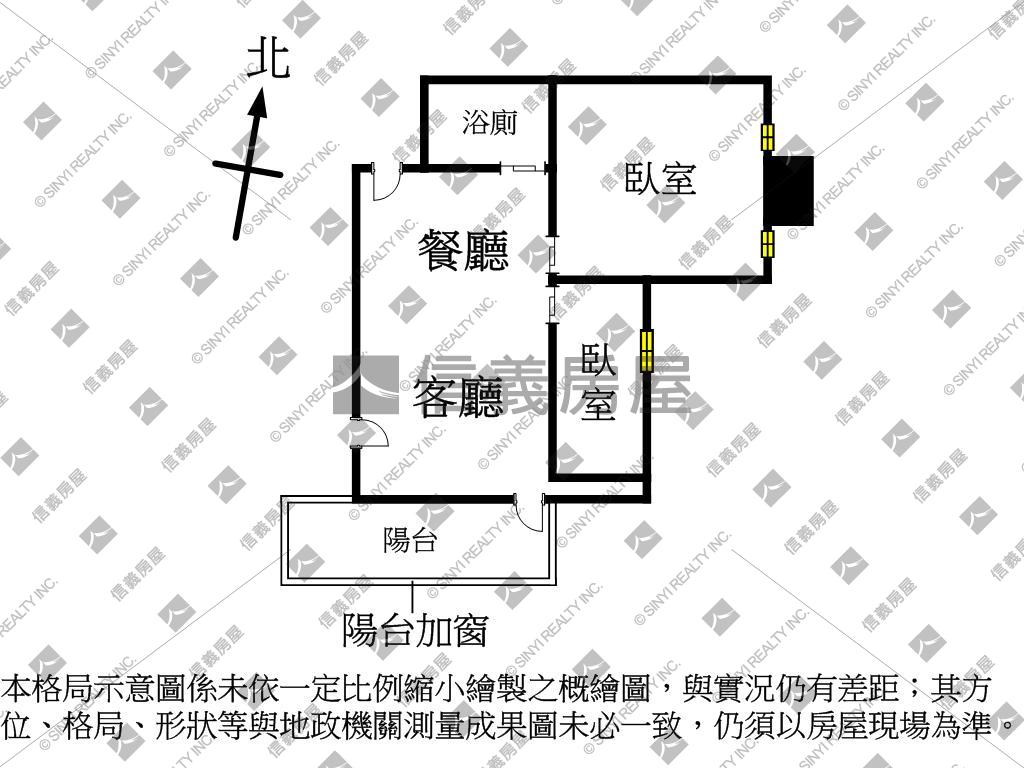 機能辦公室正市區附車位房屋室內格局與周邊環境