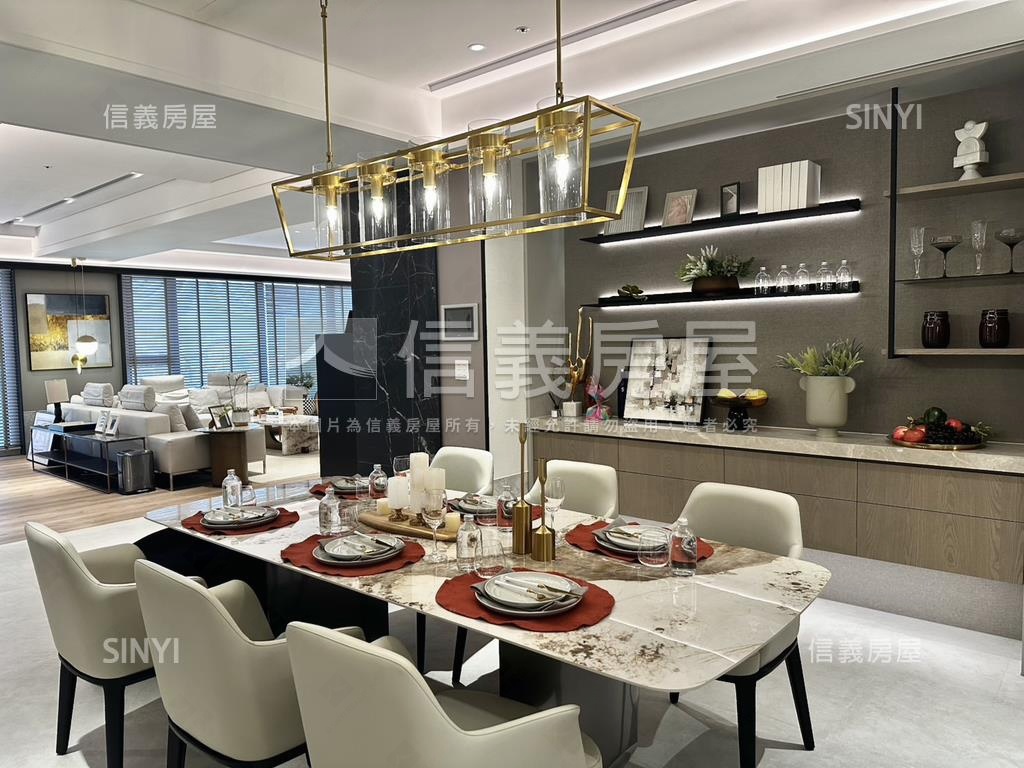 中悅耑悅百坪裝潢豪宅三車房屋室內格局與周邊環境