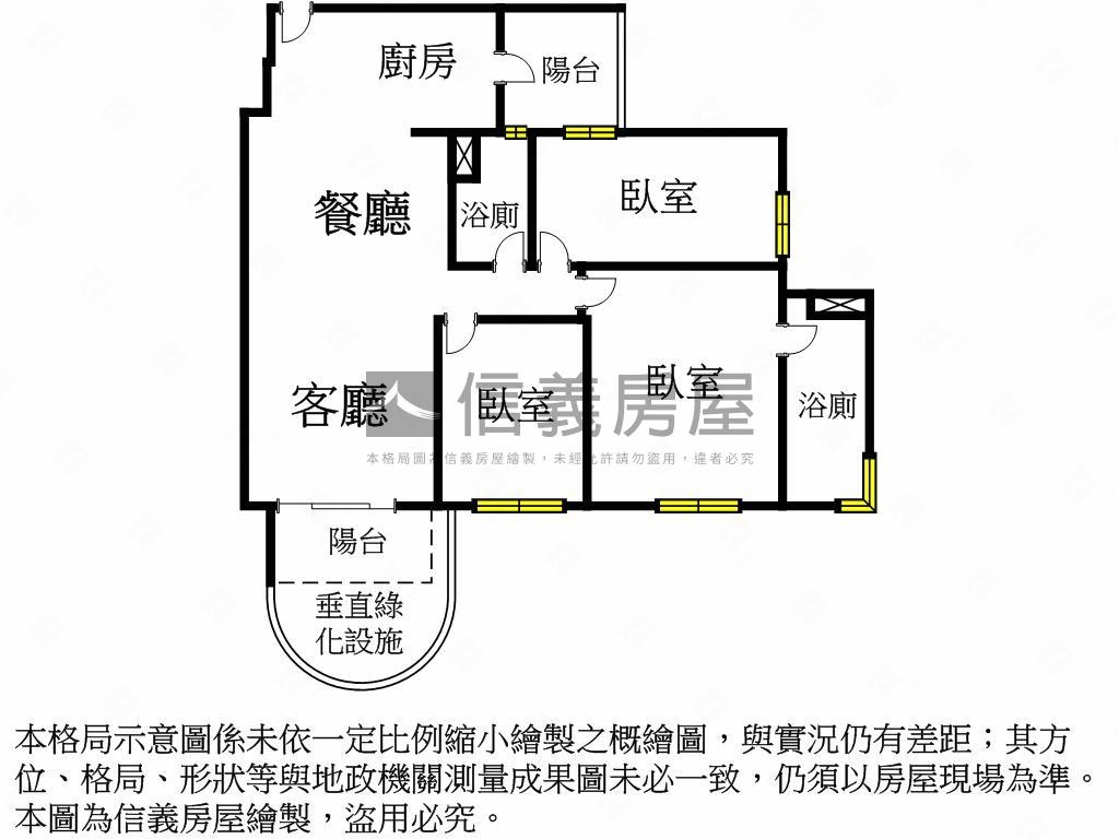 急售正中央公園總太之序房屋室內格局與周邊環境