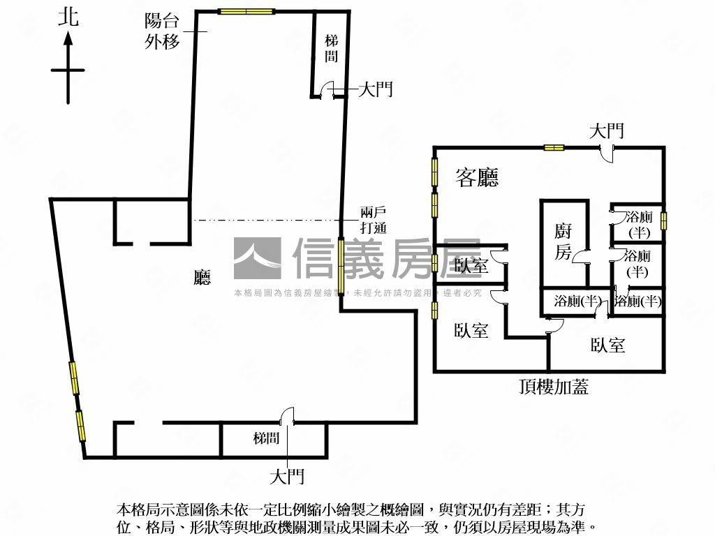 【西門】大空間寓邸房屋室內格局與周邊環境