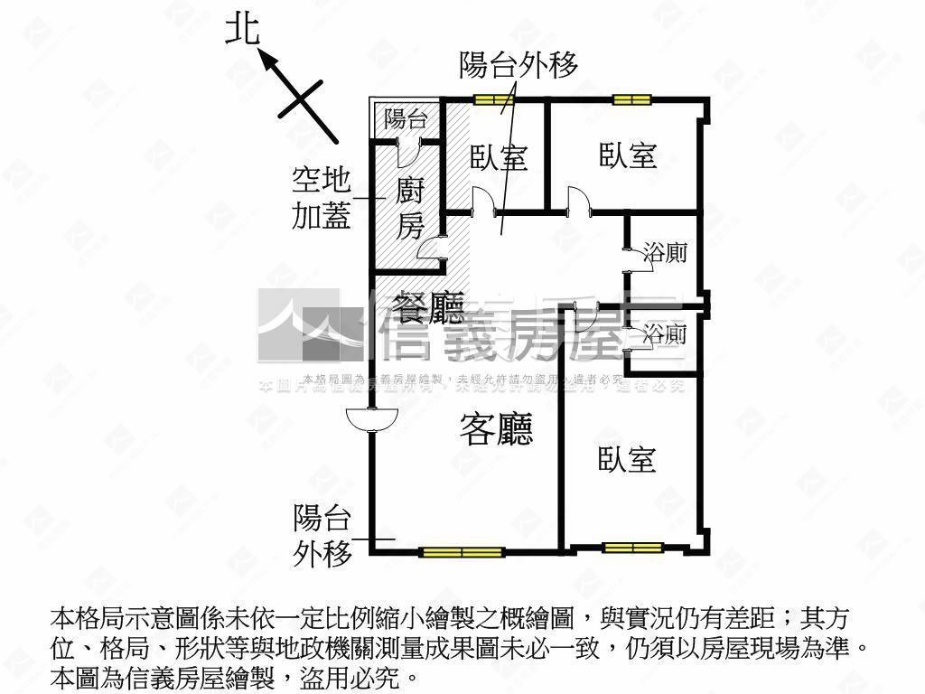 大坪林電梯三房車位房屋室內格局與周邊環境