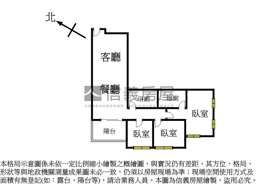 新婚首選自由綠洲三房車位房屋室內格局與周邊環境