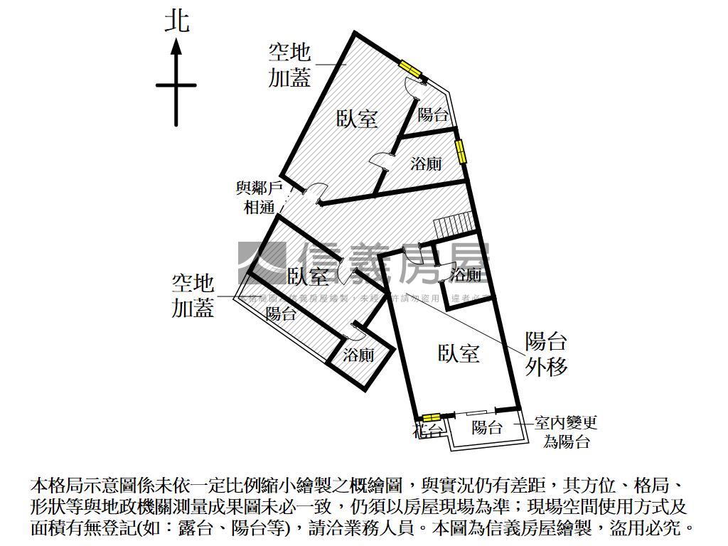 近五權車站收租套房Ｂ房屋室內格局與周邊環境
