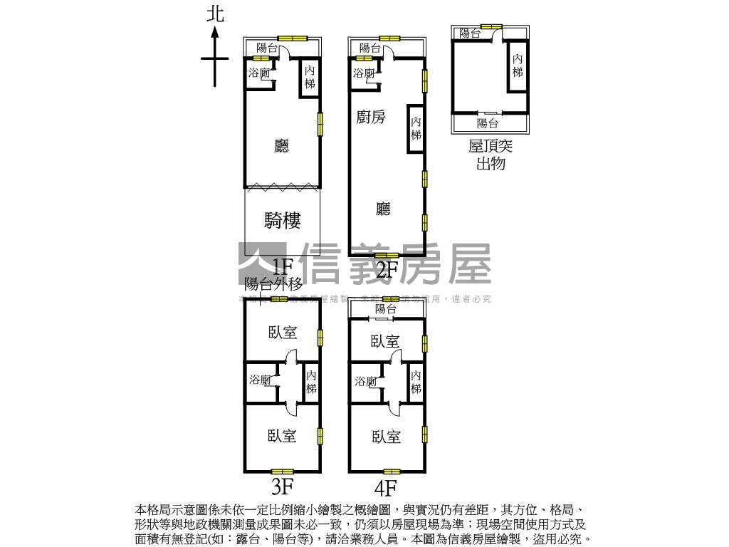 傳家寶稀有邊間透天房屋室內格局與周邊環境