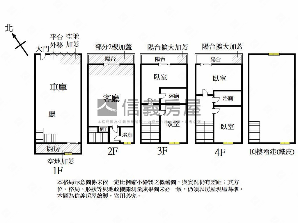 前鎮近公園機能佳優質透天房屋室內格局與周邊環境