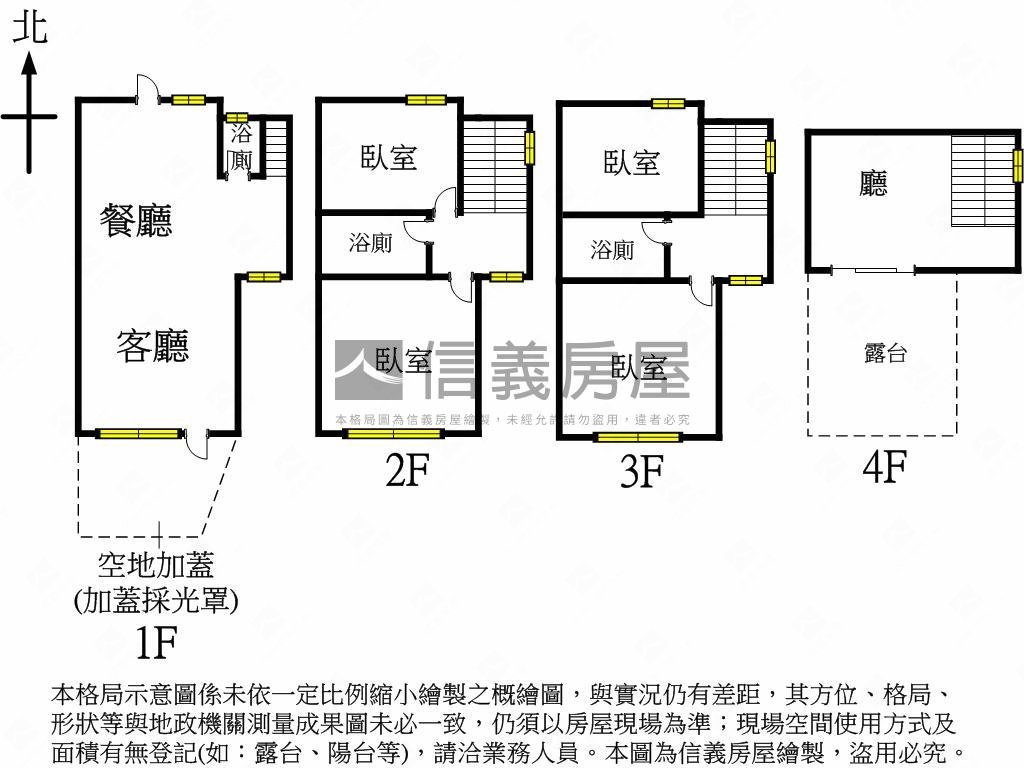 坐北朝南溫暖向陽邊間美墅房屋室內格局與周邊環境