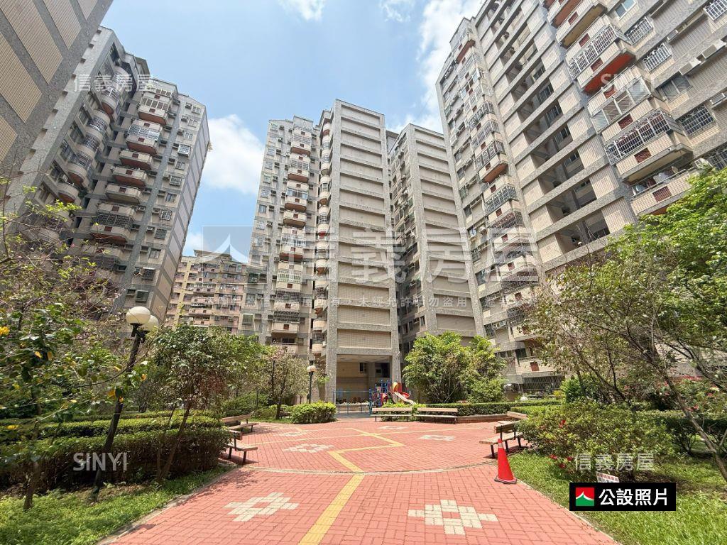 虎嘯中村南北向三房雙陽台房屋室內格局與周邊環境