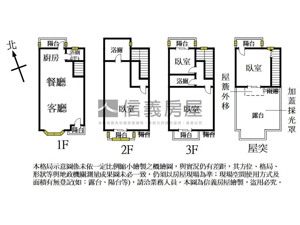 大溪便利機能透天有車位房屋室內格局與周邊環境
