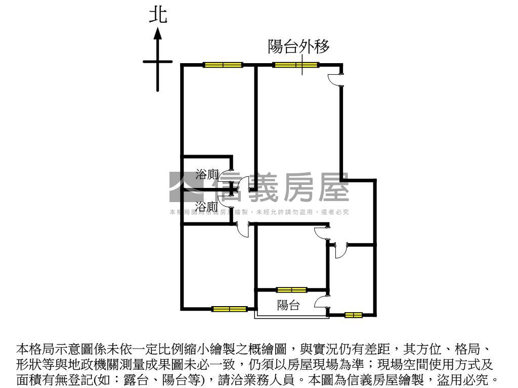 幸福新城Ｃ棟大坪數有車位房屋室內格局與周邊環境