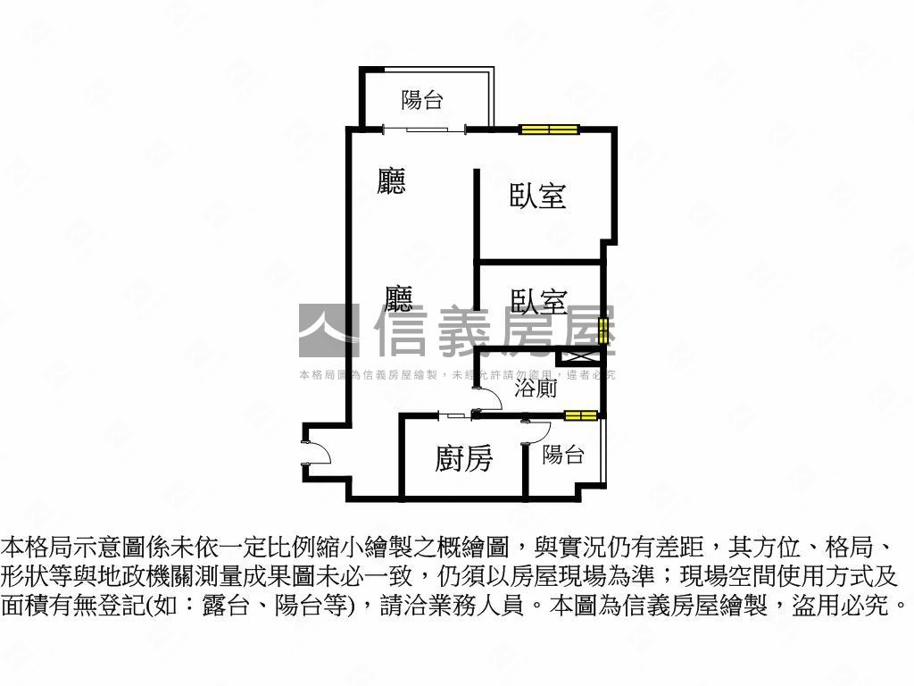 稀有埕家邊間兩房車房屋室內格局與周邊環境