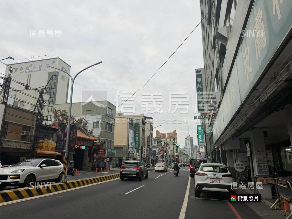 民生路燙金雙店面房屋室內格局與周邊環境