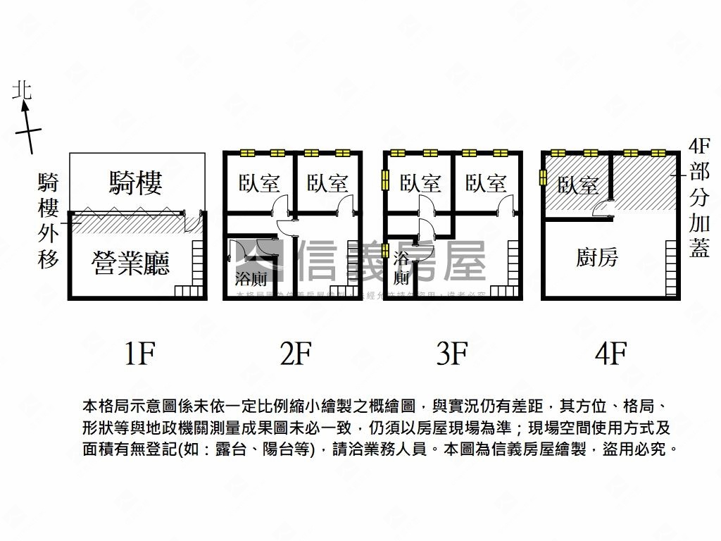民生路燙金店面房屋室內格局與周邊環境