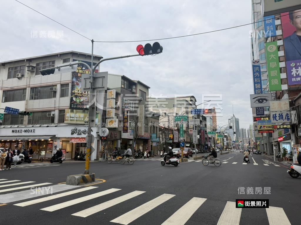 民生路燙金雙店面房屋室內格局與周邊環境