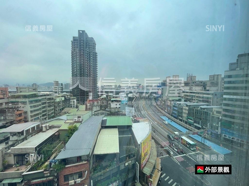 眺望北市河畔高樓景觀電梯房屋室內格局與周邊環境