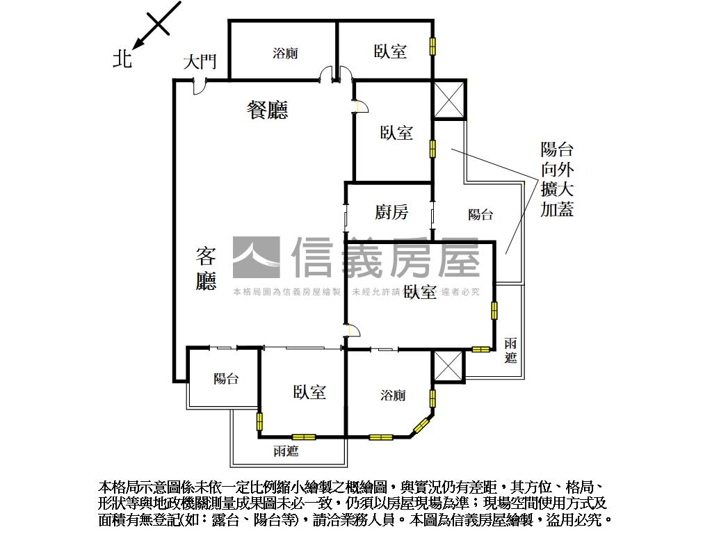 玉上園花園景觀四房裝潢屋房屋室內格局與周邊環境